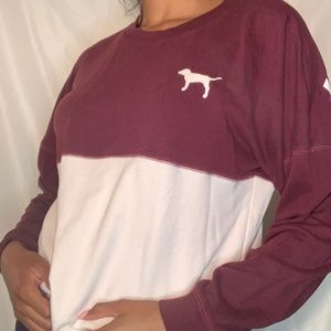 Maroon Big sweatshirt